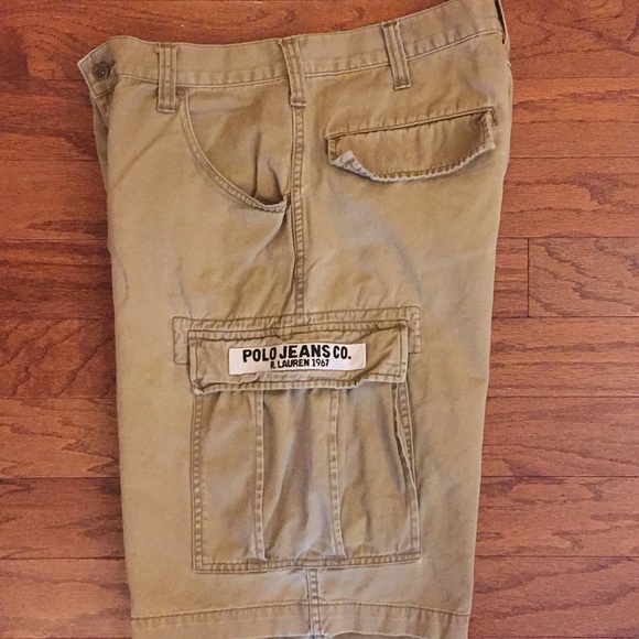 polo jeans company cargo shorts